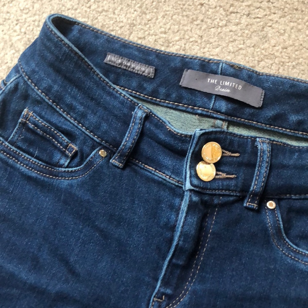 High rise denim jeans 4R